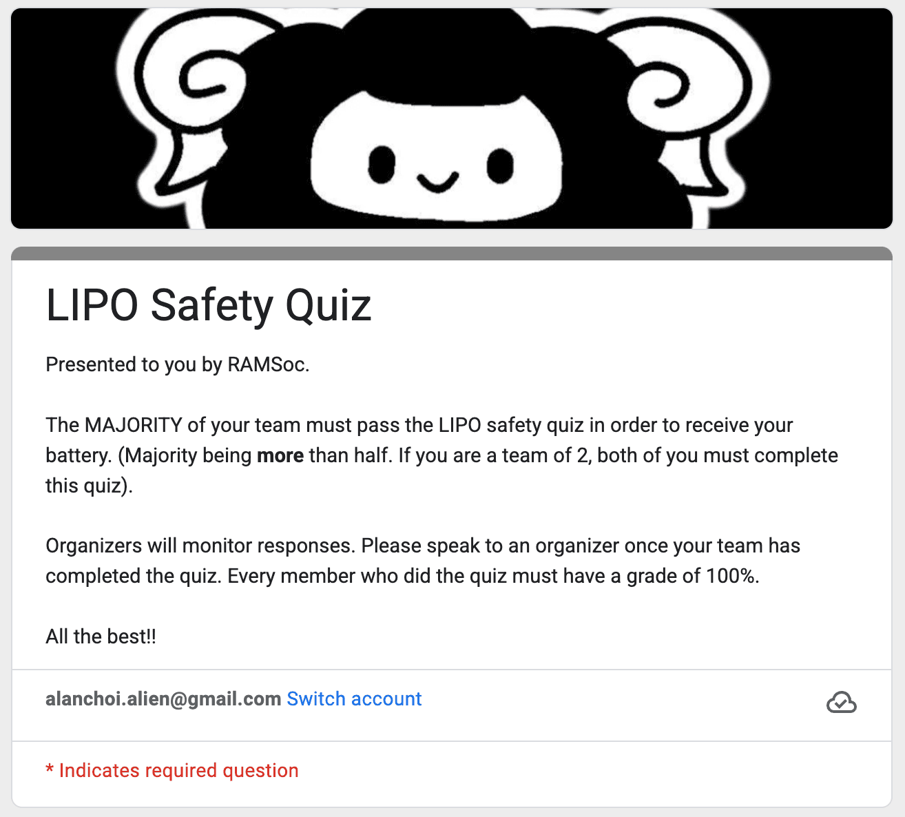 Lipo Battery Safety Quiz